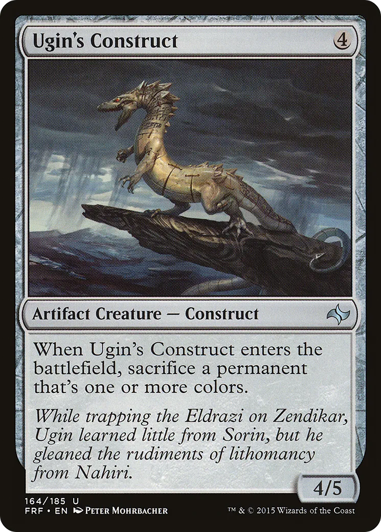 Ugin's Construct — Fate Reforged — Magic: The Gathering