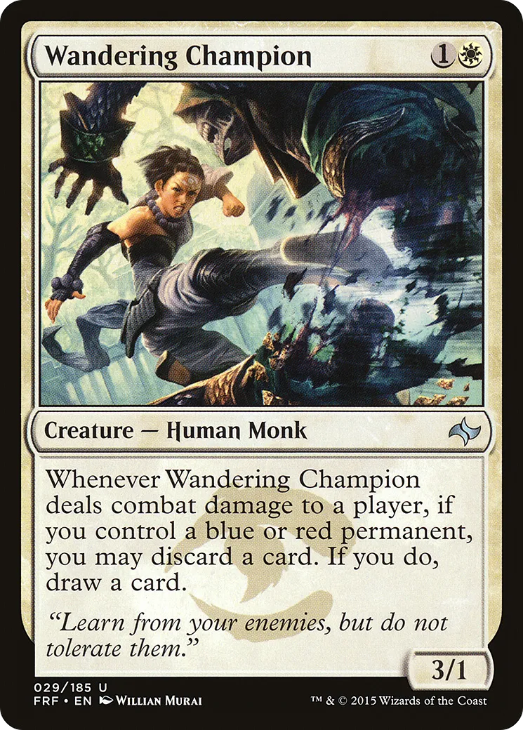 Championne errante — Fate Reforged — Magic: The Gathering