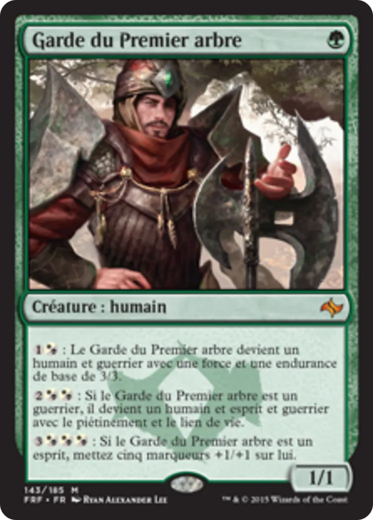 Garde du Premier arbre — Fate Reforged — Magic: The Gathering