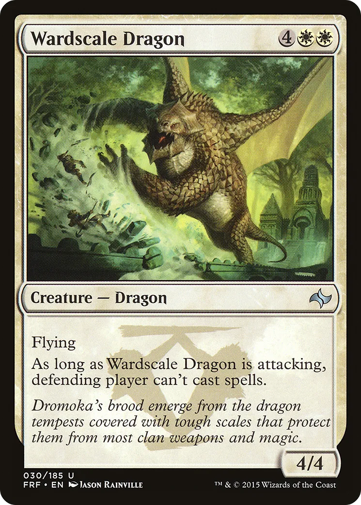 Dragon protectécaille — Fate Reforged — Magic: The Gathering
