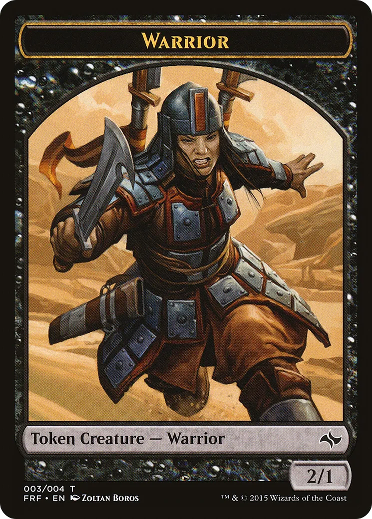Warrior — Fate Reforged — Magic: The Gathering