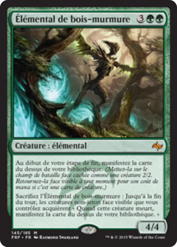 Élémental de bois-murmure from Fate Reforged - Magic: The Gathering