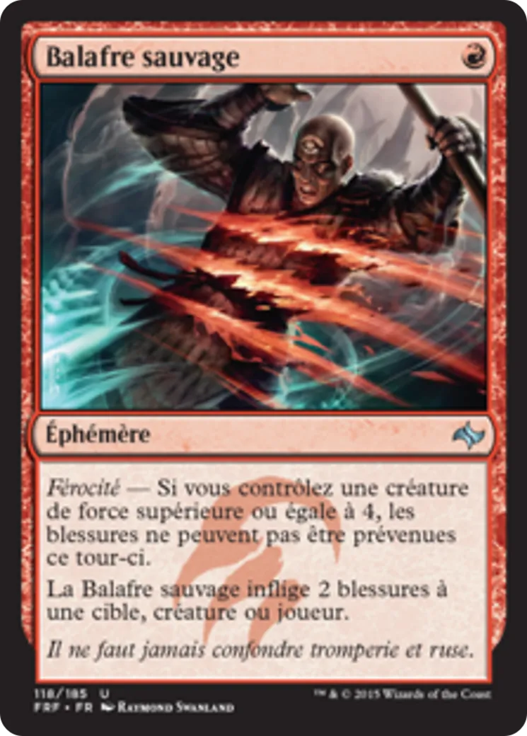 Balafre sauvage — Fate Reforged — Magic: The Gathering