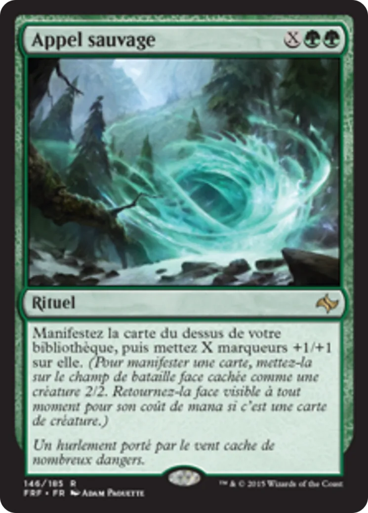 Appel sauvage — Fate Reforged — Magic: The Gathering