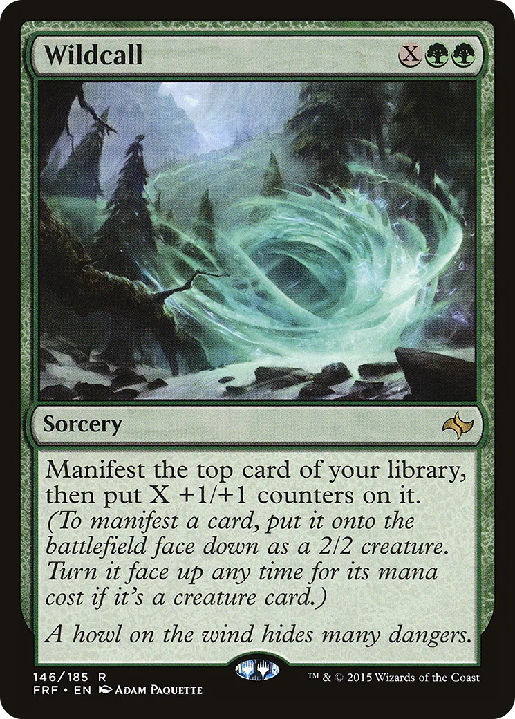 Appel sauvage — Fate Reforged — Magic: The Gathering