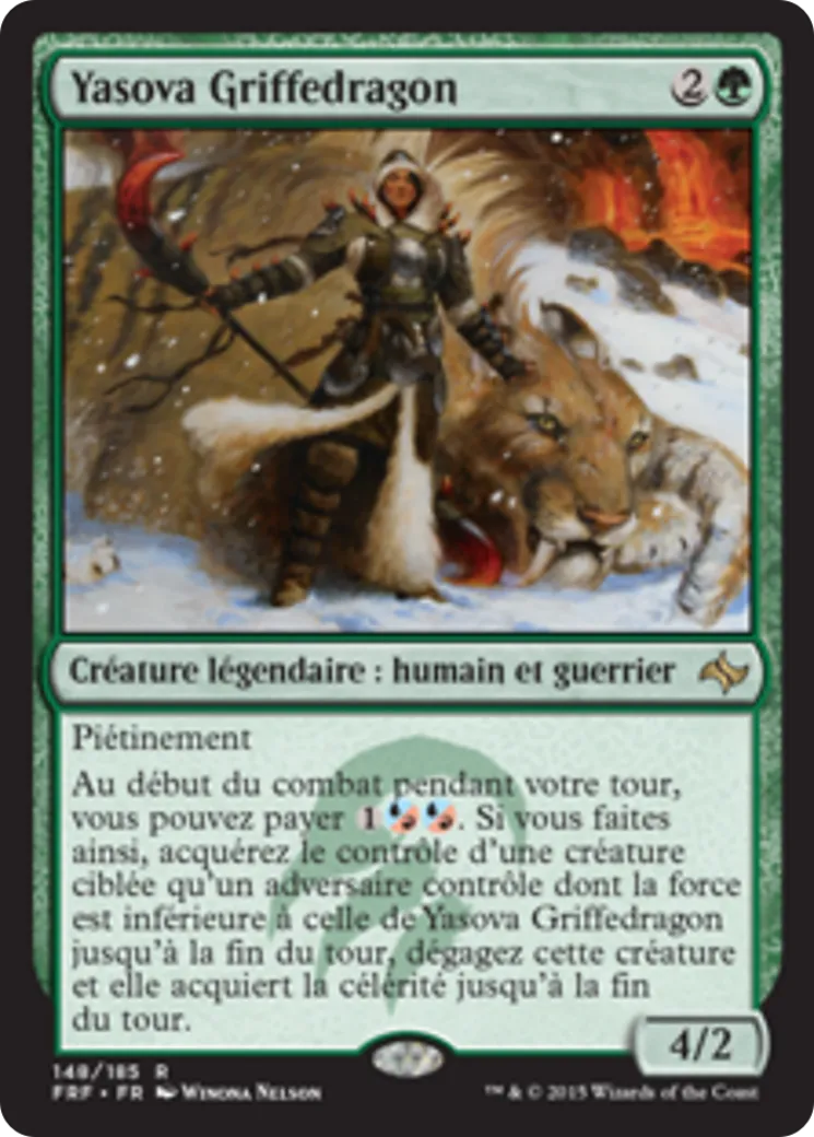 Yasova Griffedragon — Fate Reforged — Magic: The Gathering