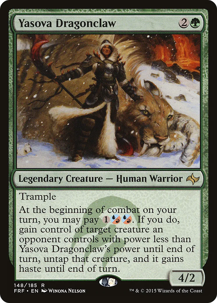 Yasova Griffedragon — Fate Reforged — Magic: The Gathering