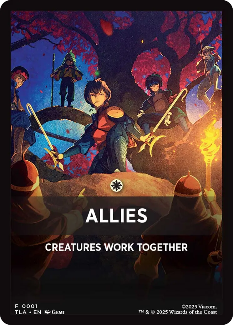 Allies — Avatar: The Last Airbender Beginner Box Front Cards — Magic: The Gathering