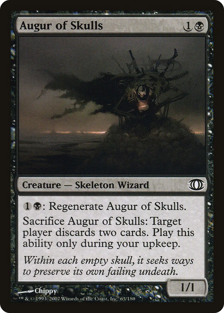 Augure des crânes — Future Sight — Magic: The Gathering