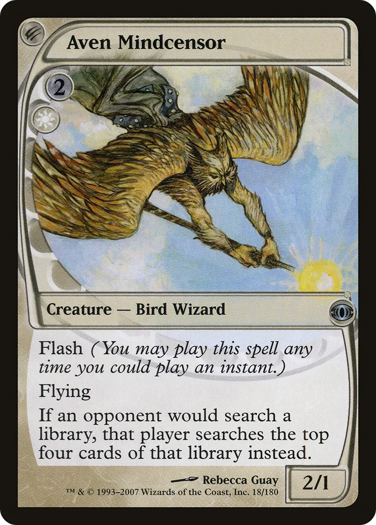 Aven Mindcensor — Future Sight — Magic: The Gathering