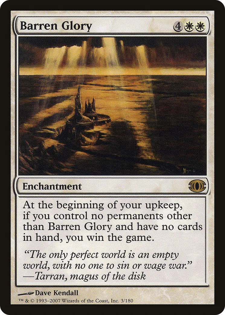 Gloire stérile — Future Sight — Magic: The Gathering