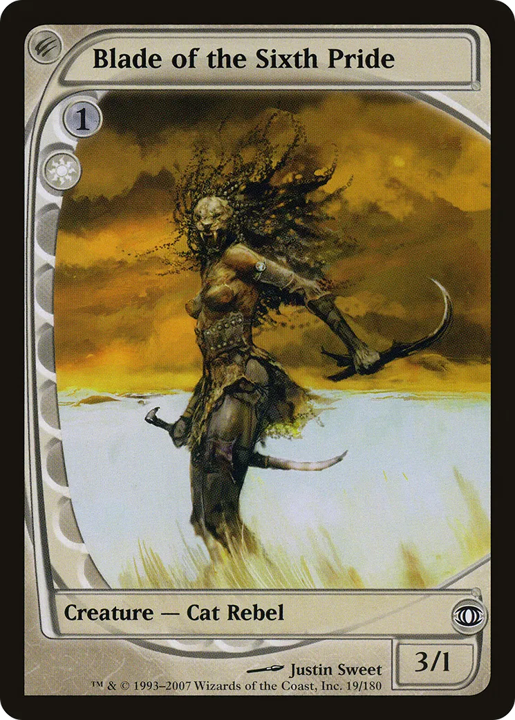 Blade of the Sixth Pride — Future Sight — Magic: The Gathering