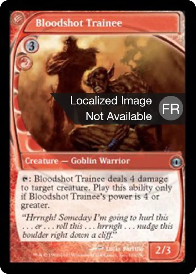 Stagiaire sanguin from Future Sight - Magic: The Gathering