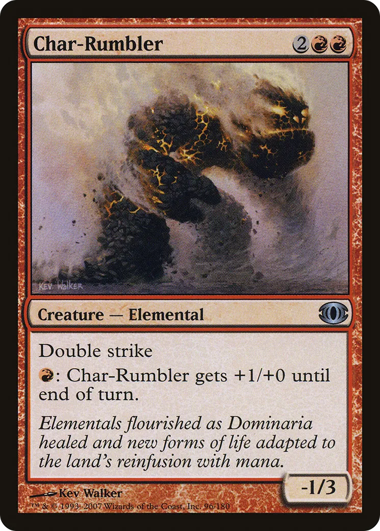 Char-Rumbler — Future Sight — Magic: The Gathering