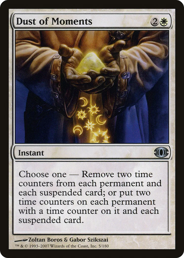 Dust of Moments — Future Sight — Magic: The Gathering