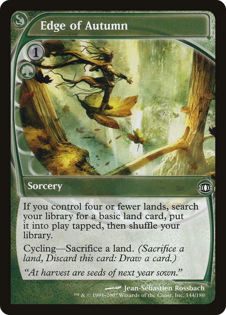 La fin de l'automne — Future Sight — Magic: The Gathering