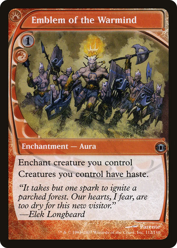 Emblème de l'Esprit de guerre — Future Sight — Magic: The Gathering