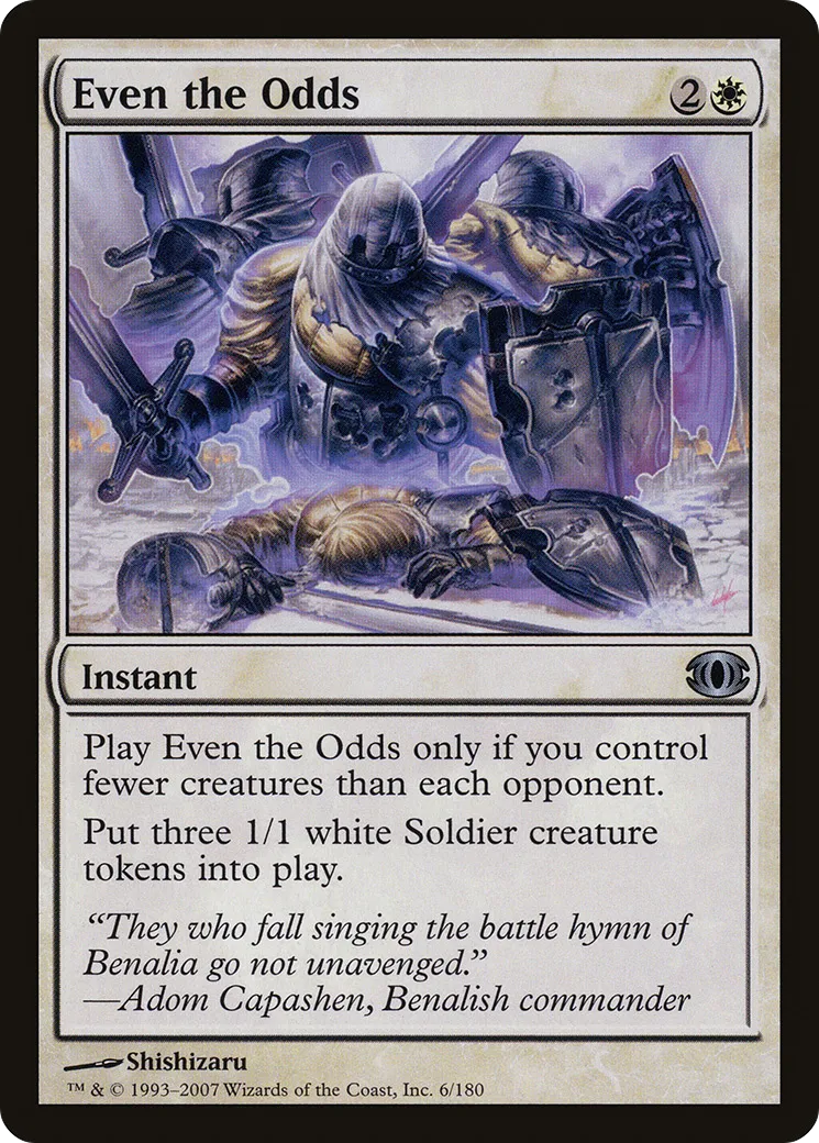 Égalité des chances — Future Sight — Magic: The Gathering