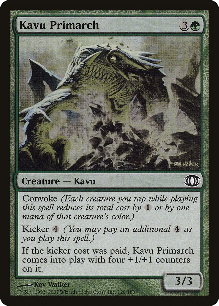 Kavu Primarch — Future Sight — Magic: The Gathering