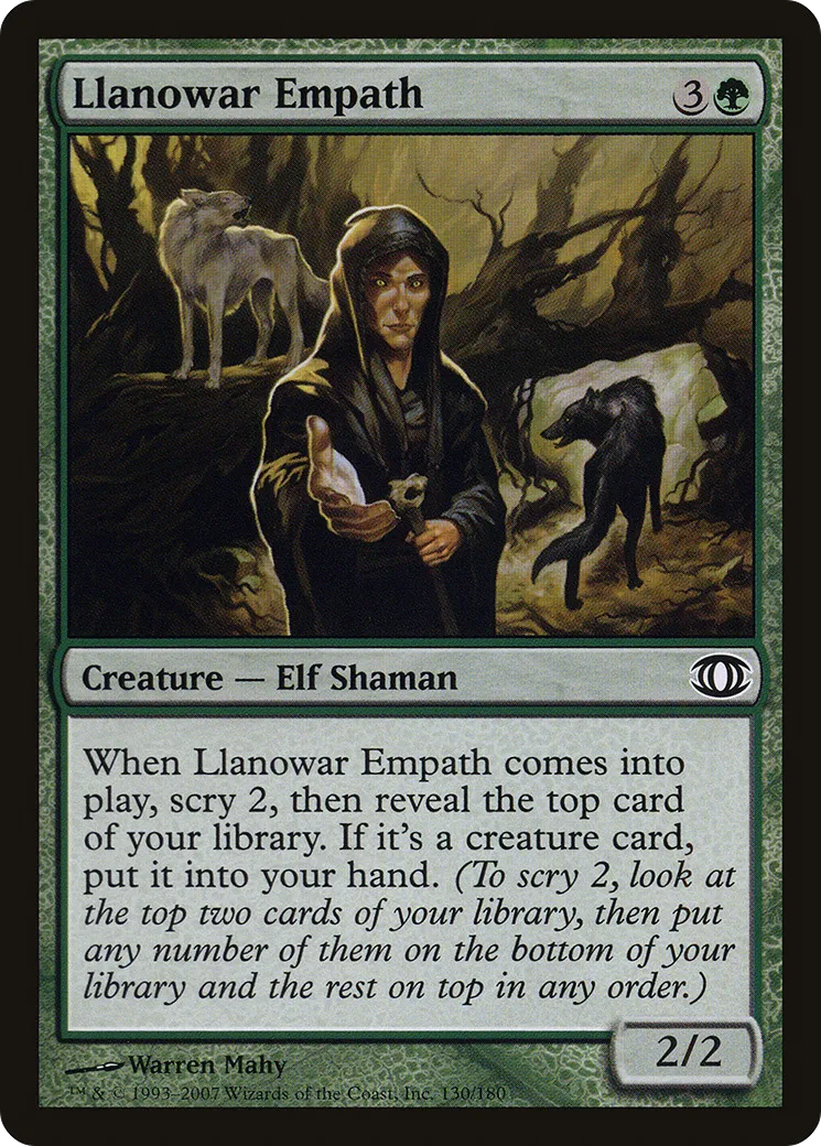 Llanowar Empath — Future Sight — Magic: The Gathering