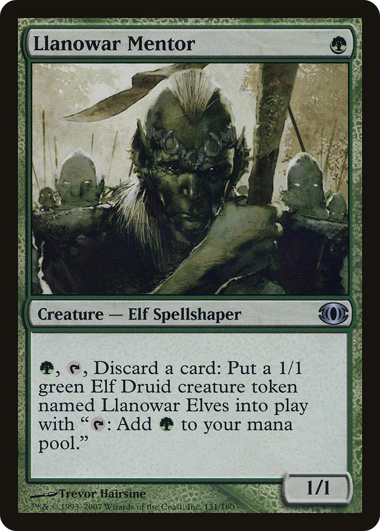 Llanowar Mentor — Future Sight — Magic: The Gathering