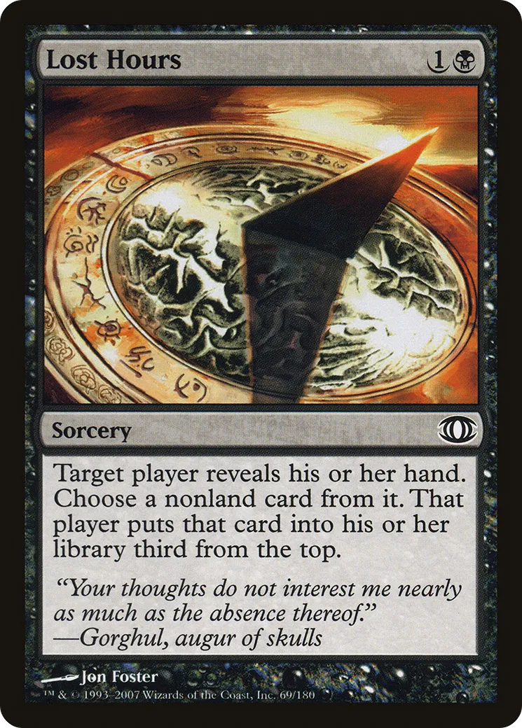 Heures perdues — Future Sight — Magic: The Gathering
