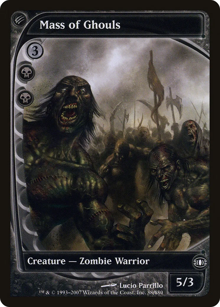 Mass of Ghouls — Future Sight — Magic: The Gathering