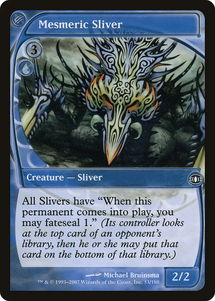 Mesmeric Sliver — Future Sight — Magic: The Gathering