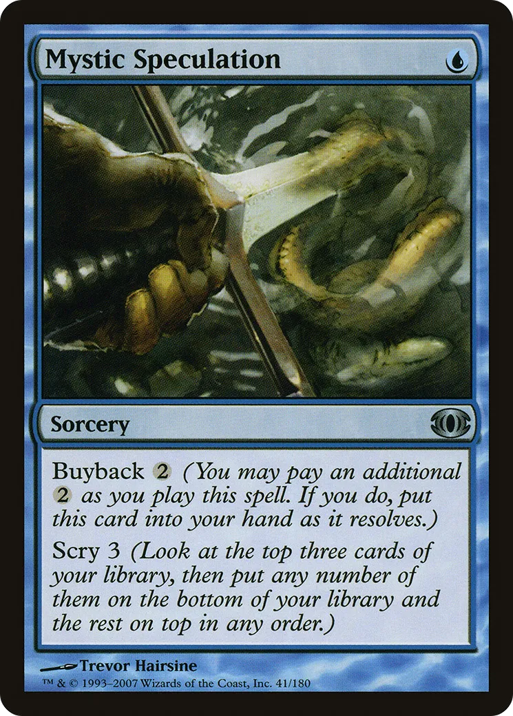 Mystic Speculation — Future Sight — Magic: The Gathering
