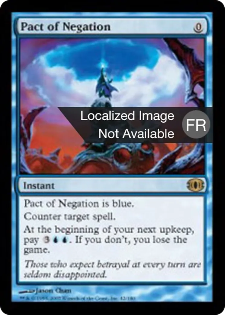 Pacte de négation — Future Sight — Magic: The Gathering
