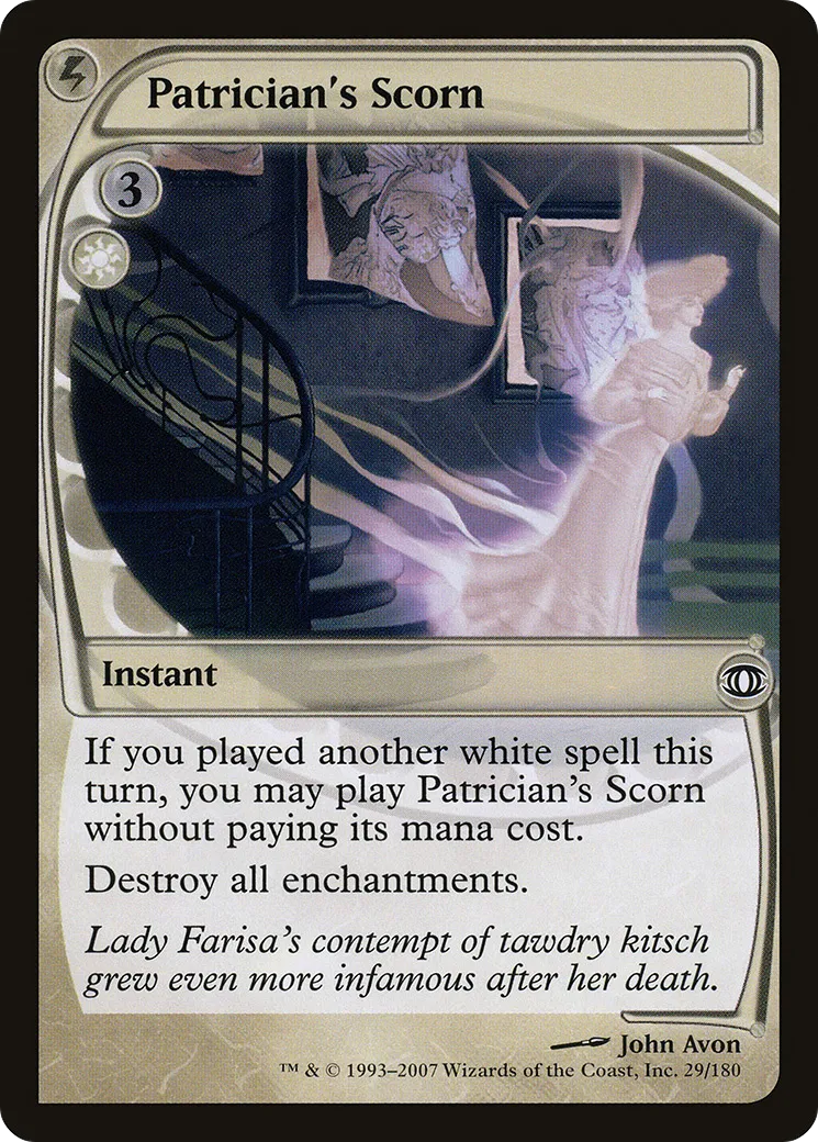 Mépris selon le patricien — Future Sight — Magic: The Gathering