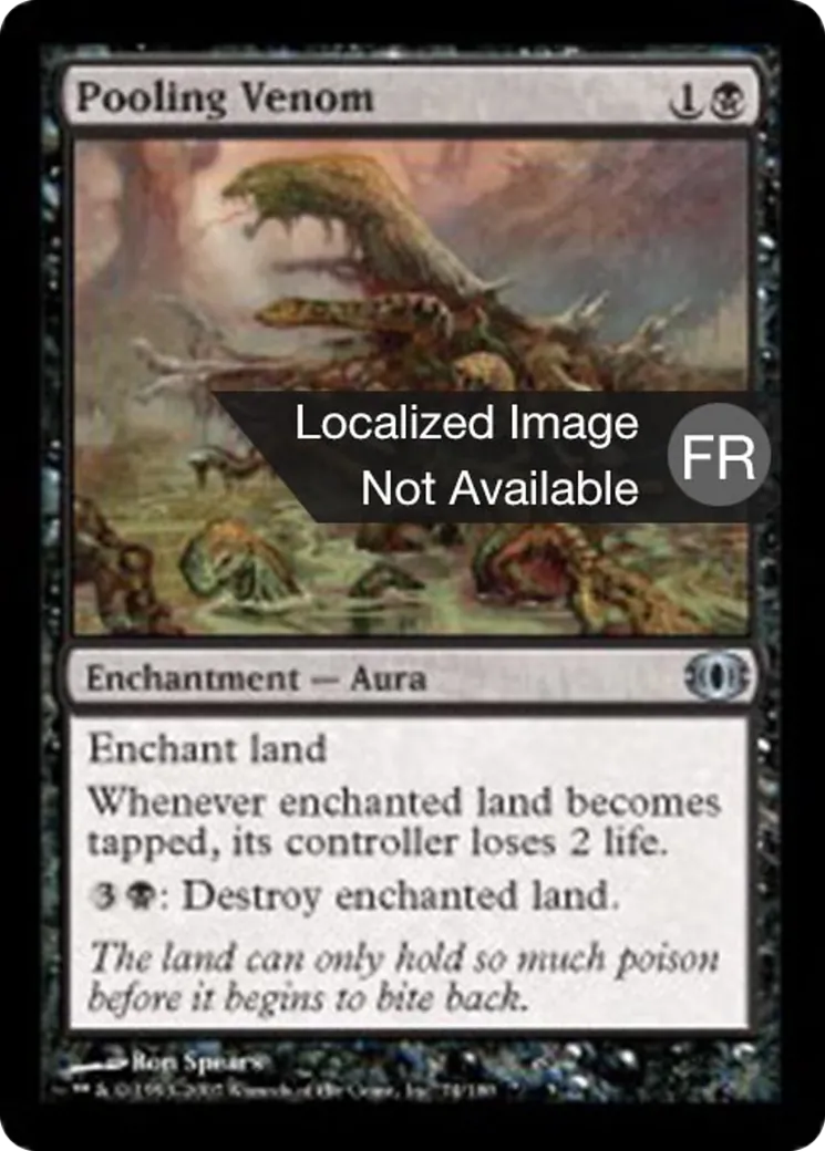 Venin stagnant from Future Sight - Magic: The Gathering