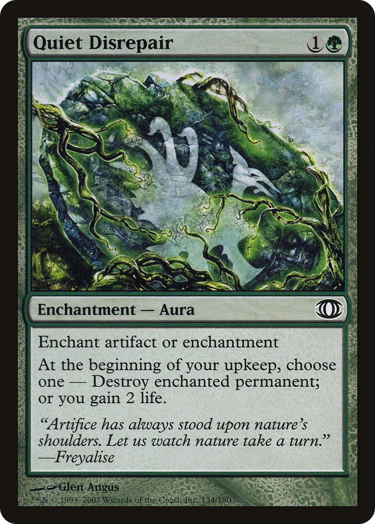 Quiet Disrepair — Future Sight — Magic: The Gathering
