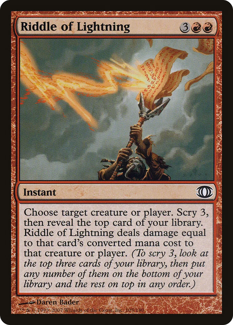 Crible d'éclairs — Future Sight — Magic: The Gathering