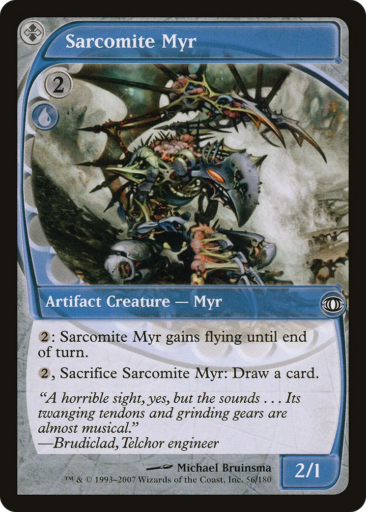 Sarcomite Myr — Future Sight — Magic: The Gathering