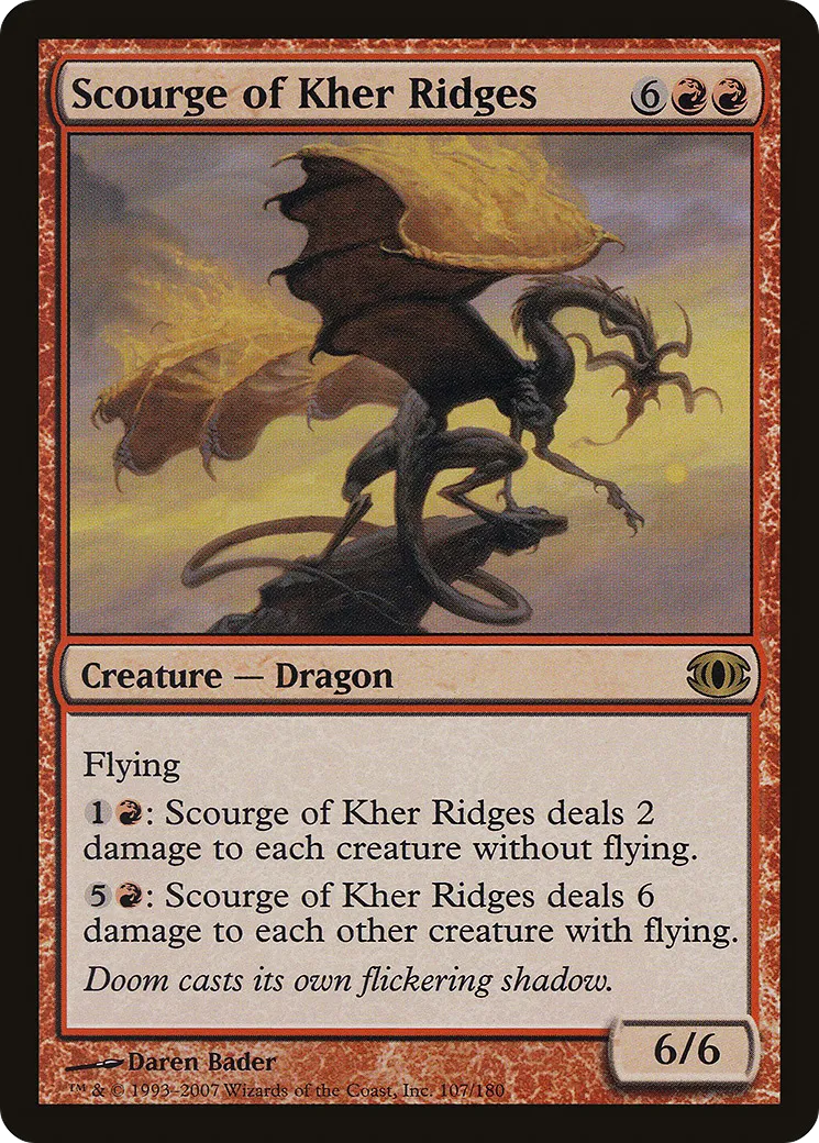 Scourge of Kher Ridges — Future Sight — Magic: The Gathering