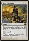 Product image for Scout's Warning