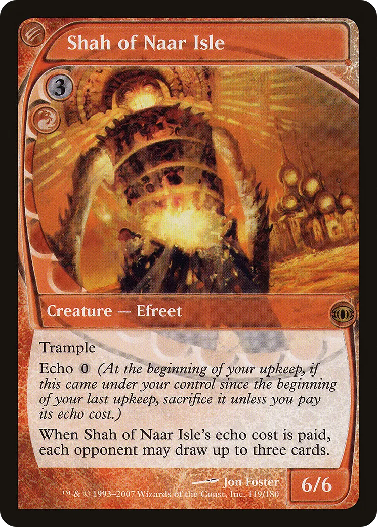 Shah of Naar Isle — Future Sight — Magic: The Gathering