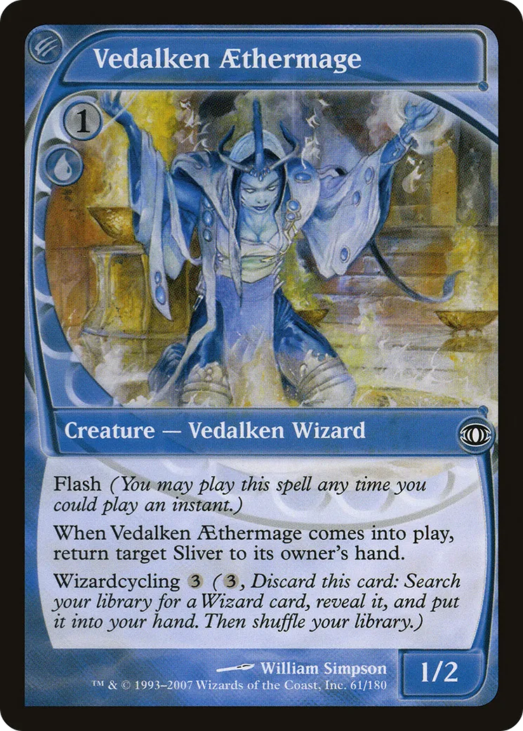 Æthermage vedalken — Future Sight — Magic: The Gathering