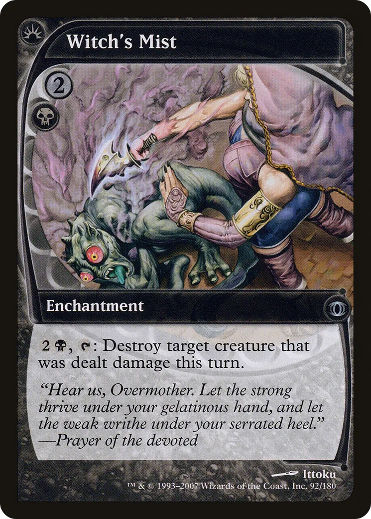 Witch's Mist — Future Sight — Magic: The Gathering