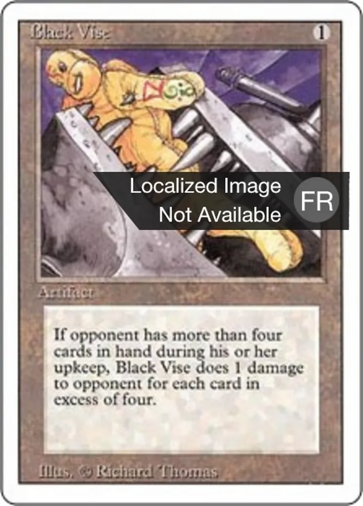 Etau de supplice — Foreign White Border — Magic: The Gathering