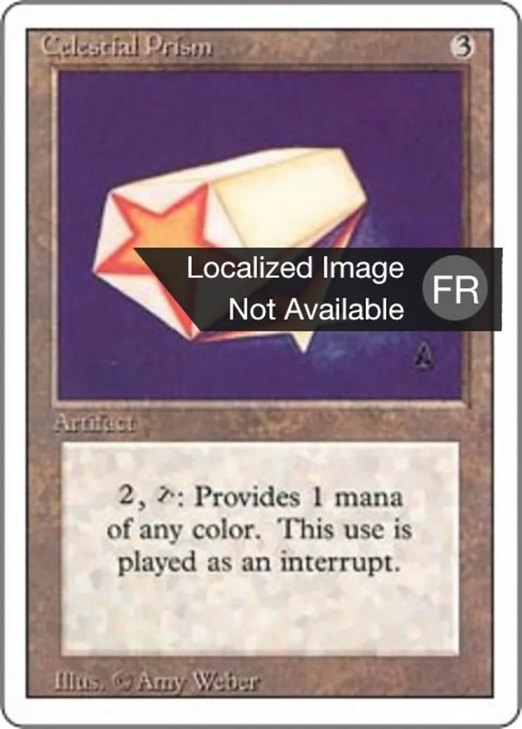 Celestial Prism — Foreign White Border — Magic: The Gathering
