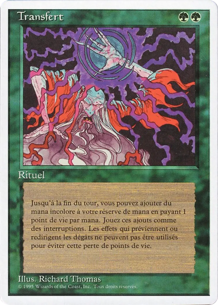 Channel — Foreign White Border — Magic: The Gathering
