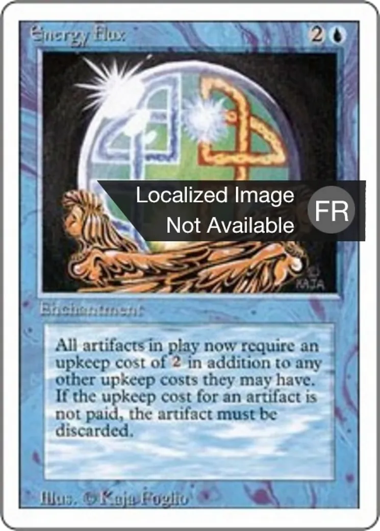 Reflux d'énergie from Foreign White Border - Magic: The Gathering