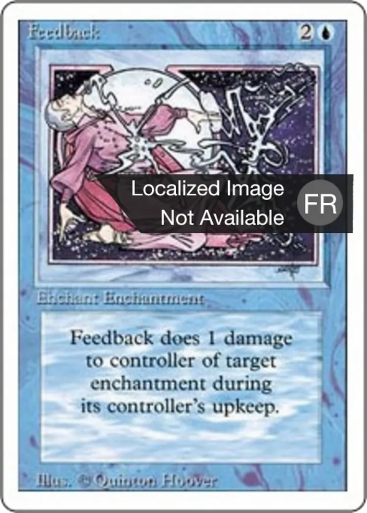 Rétroaction from Foreign White Border - Magic: The Gathering
