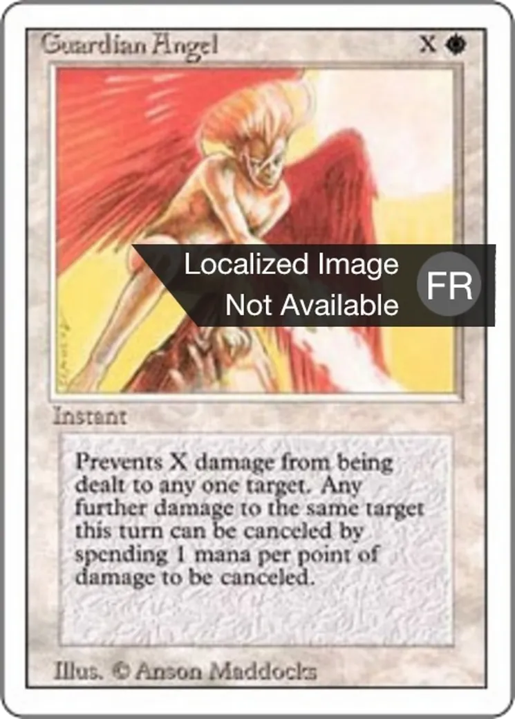 Ange gardien — Foreign White Border — Magic: The Gathering