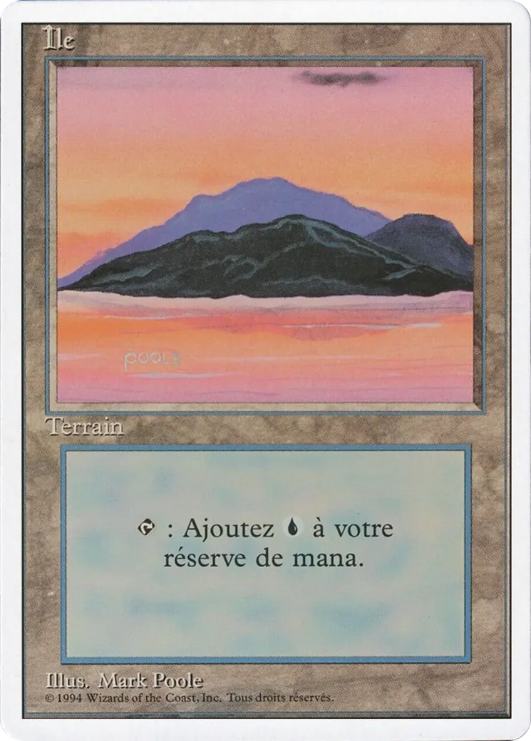 Ile — Foreign White Border — Magic: The Gathering