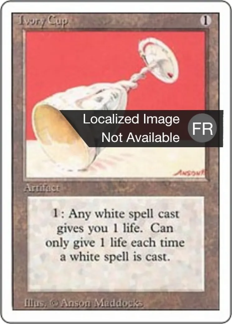 Coupe d'ivoire — Foreign White Border — Magic: The Gathering