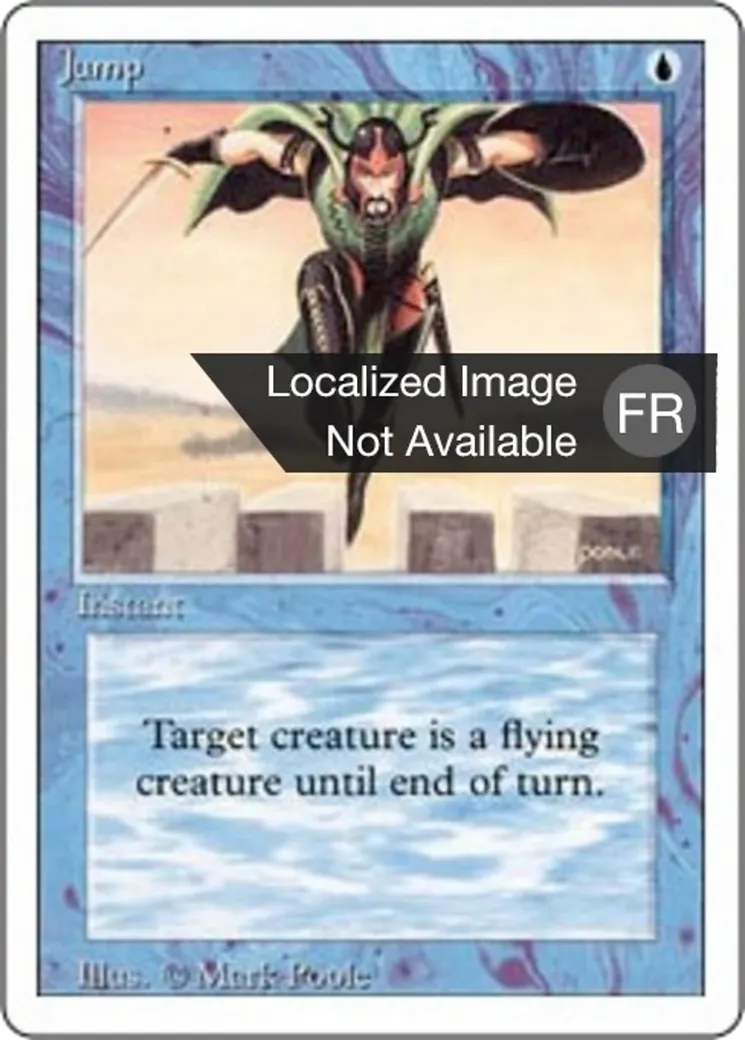 Saut — Foreign White Border — Magic: The Gathering