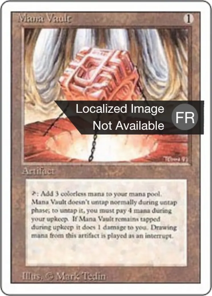 Arche de mana — Foreign White Border — Magic: The Gathering